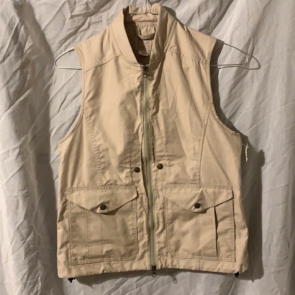 Filson Womens Tan M Safari Hunting Vest 